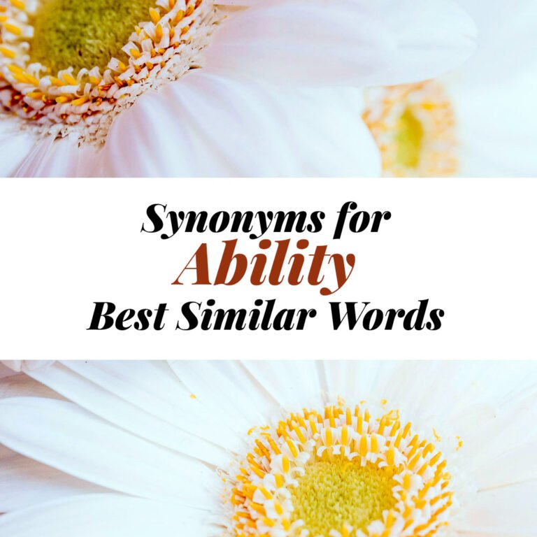 Ability Synonyms