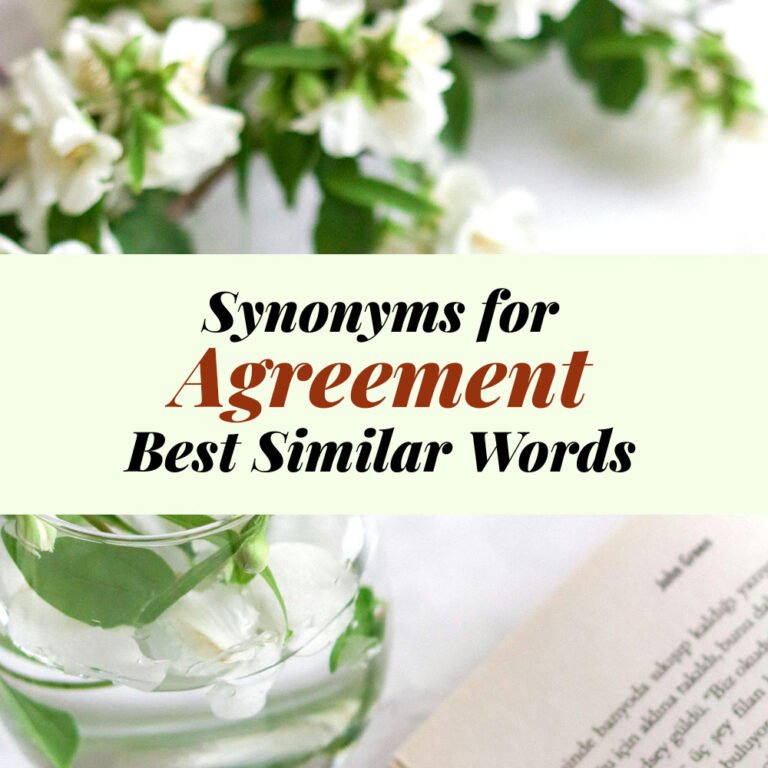 Agreement Synonyms