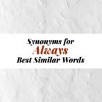 Always Synonyms