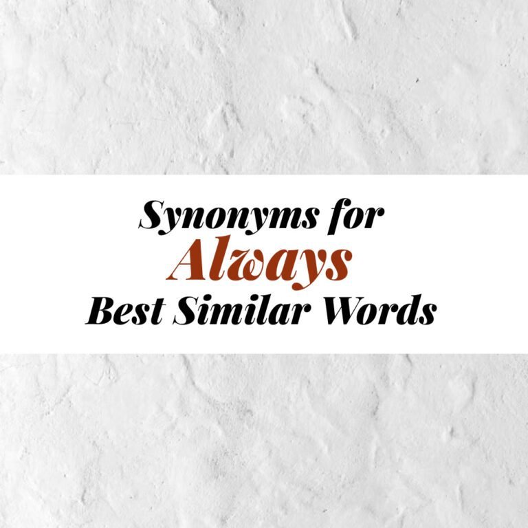 Always Synonyms