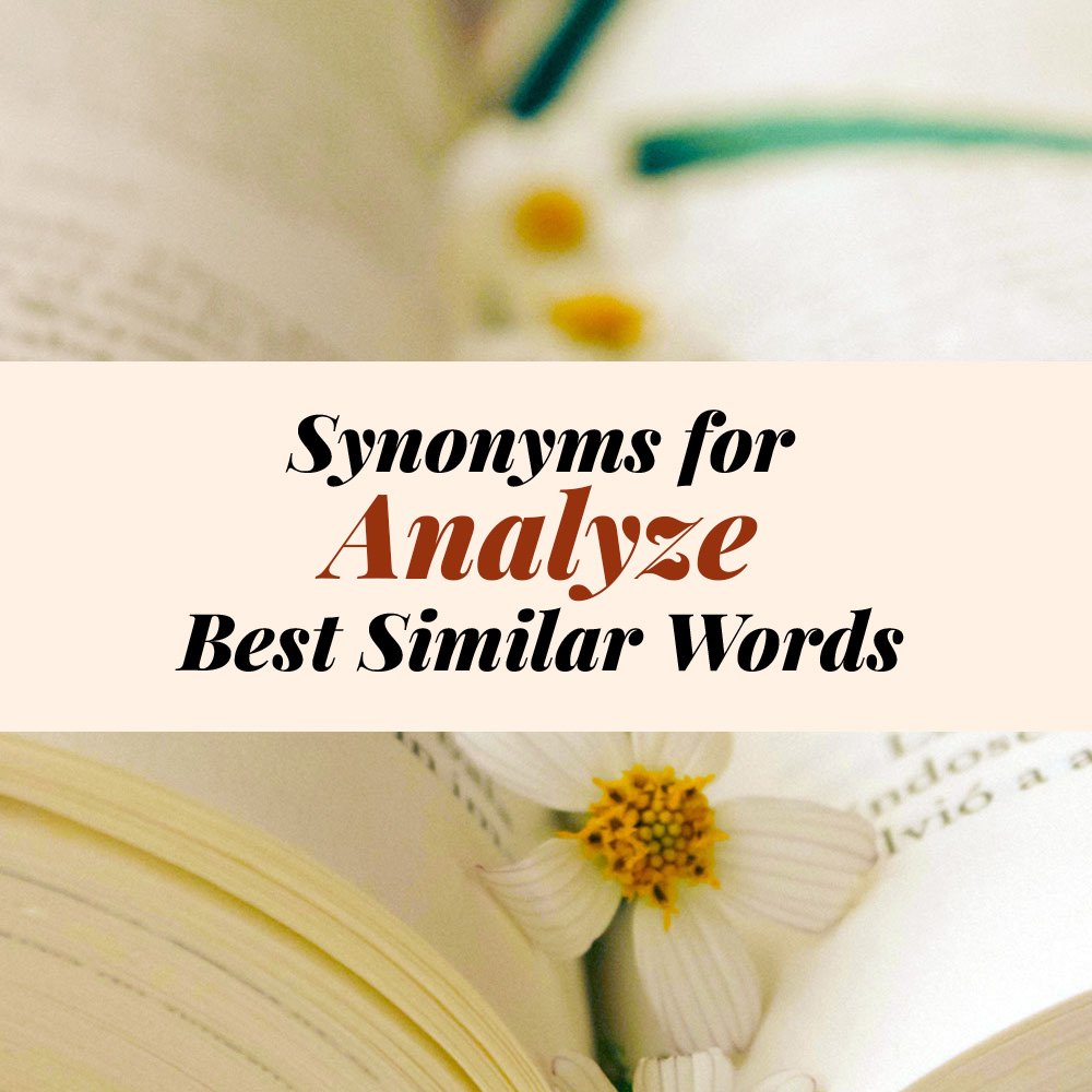 Analyze Synonyms