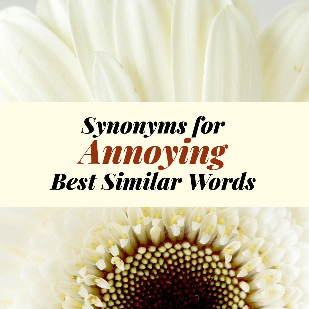 Annoying Synonyms