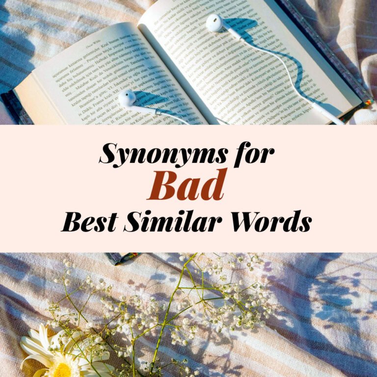 Bad Synonyms