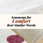 Comfort Synonyms