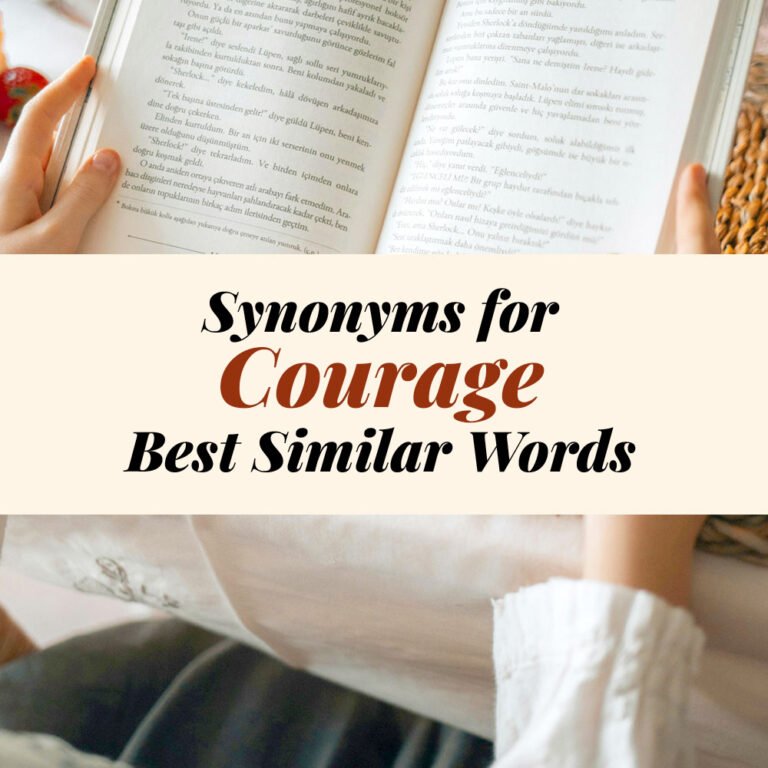 Courage Synonyms