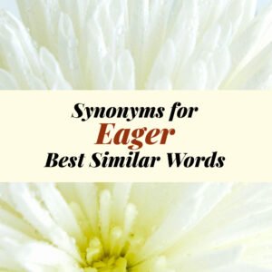 Eager Synonyms