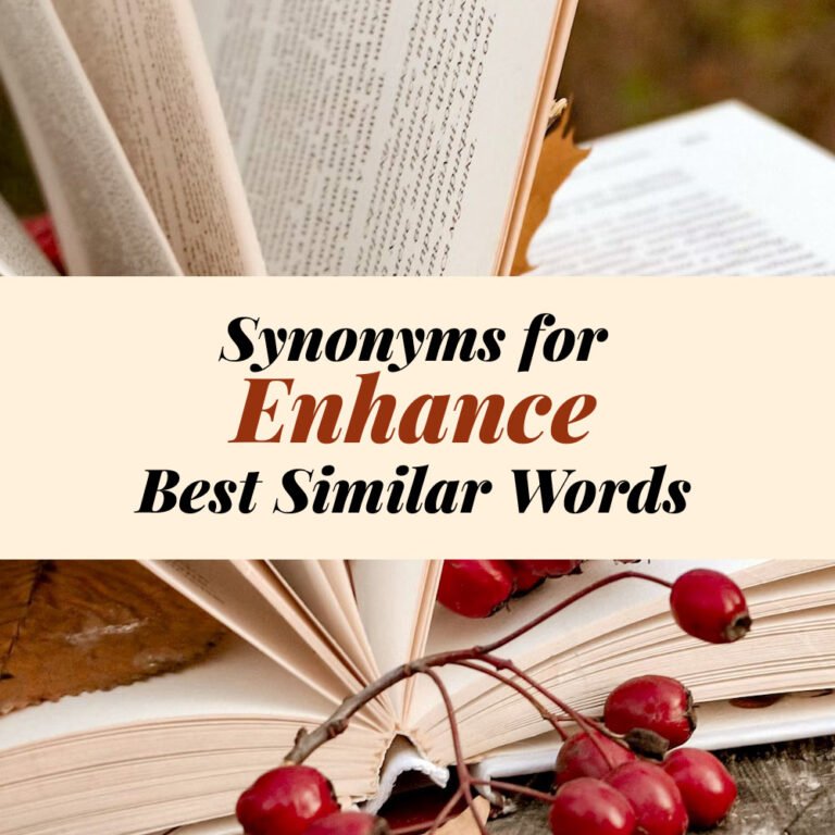 Enhance Synonyms