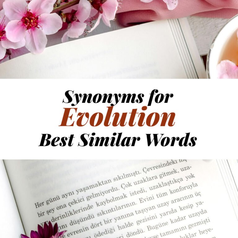 Evolution Synonyms