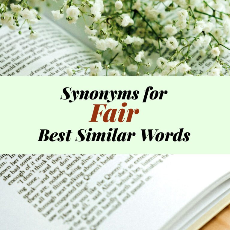 Fair Synonyms