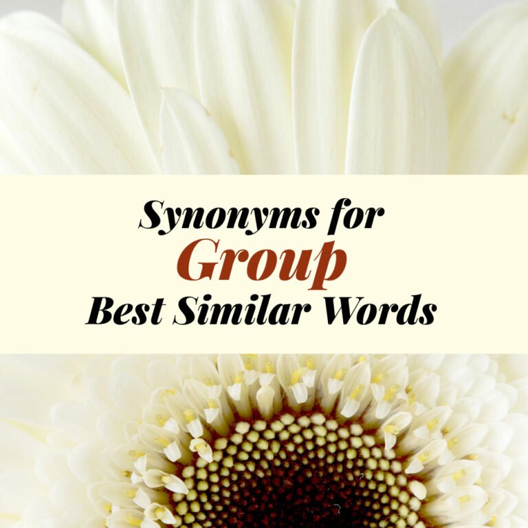 Group Synonyms