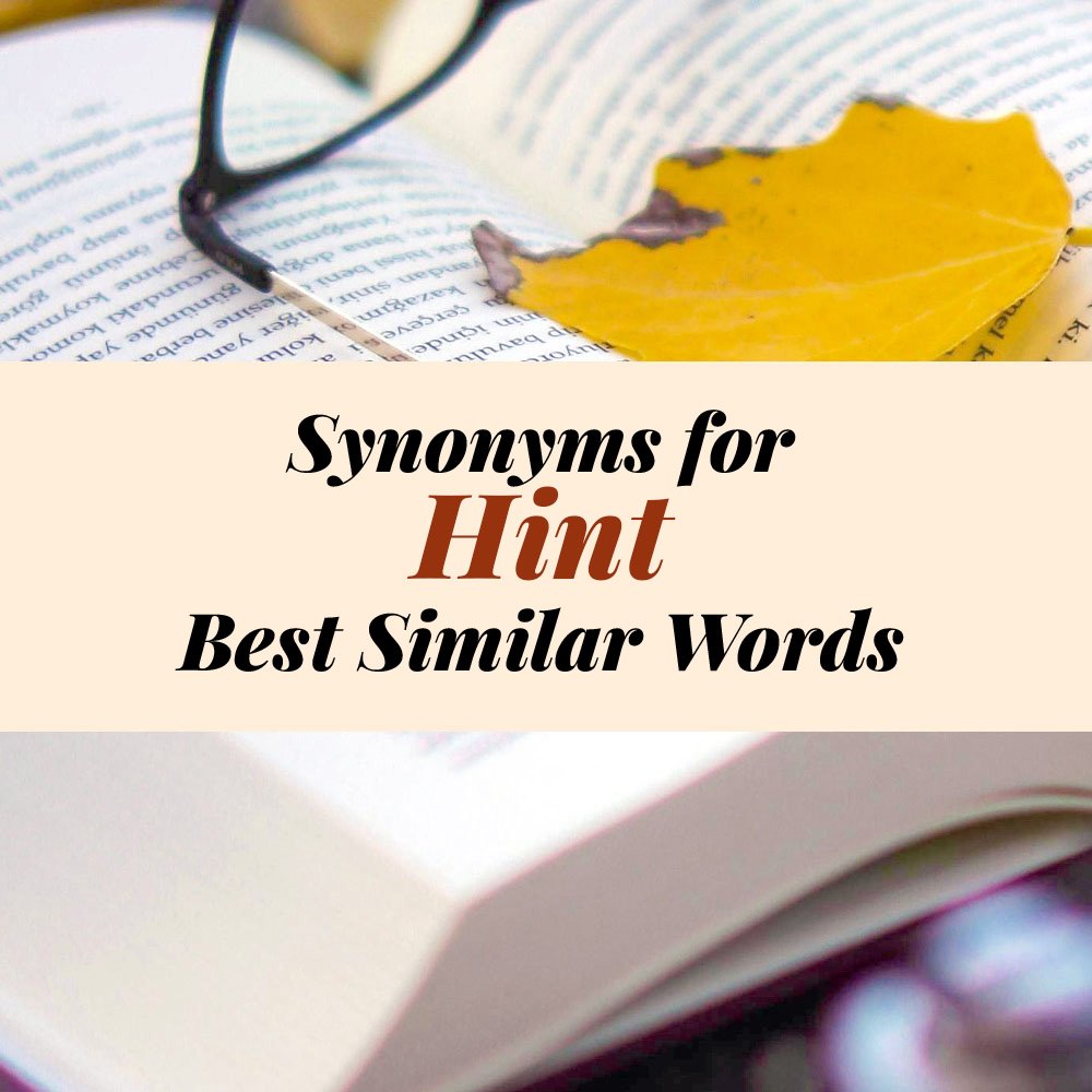 Hint Synonyms