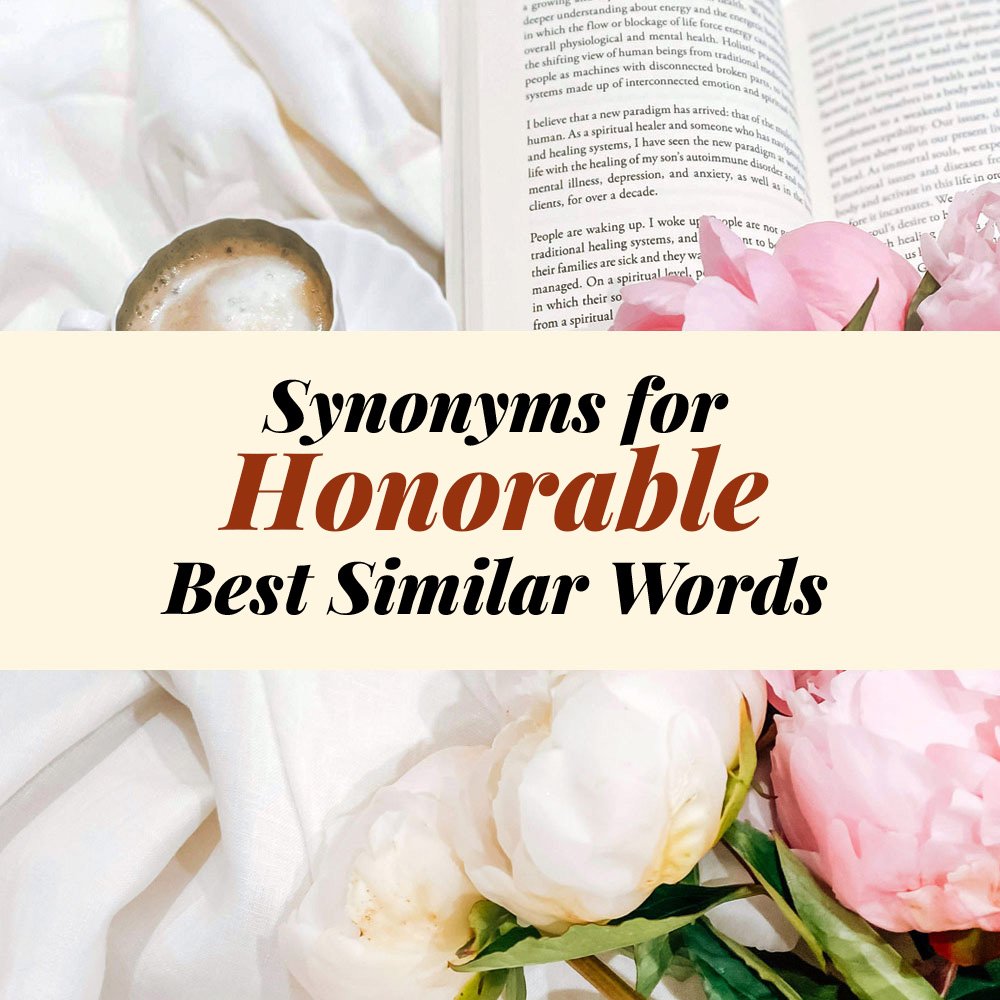 Honorable Synonyms