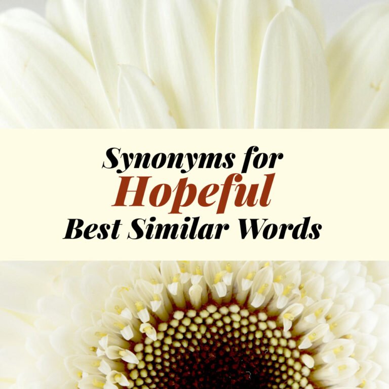 Hopeful Synonyms
