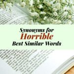 Horrible Synonyms