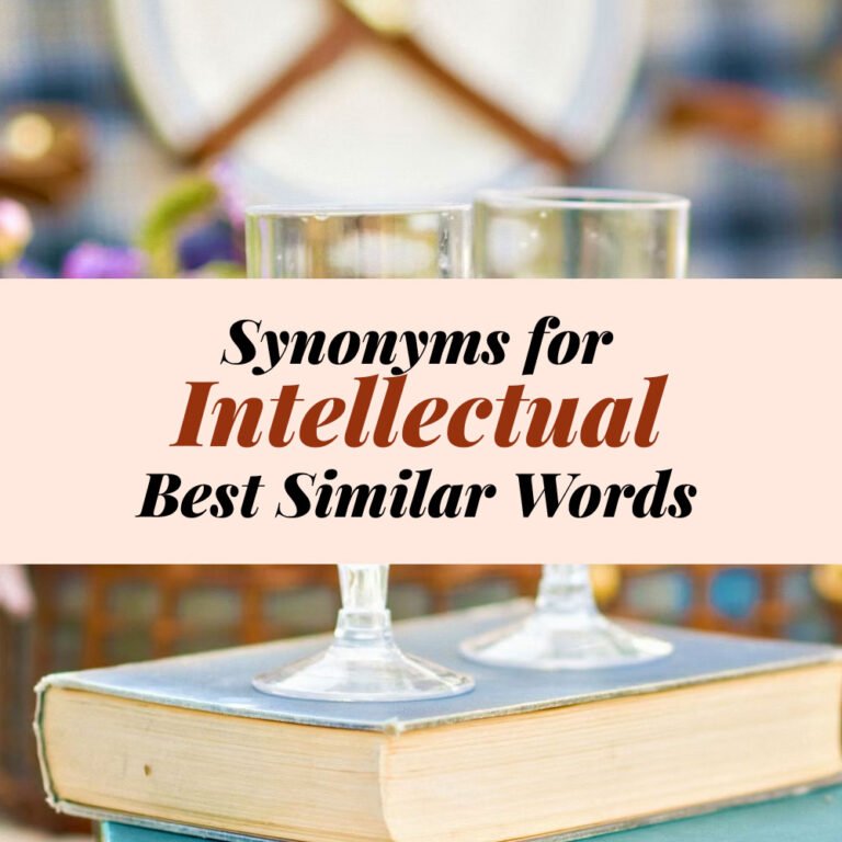 Intellectual Synonyms