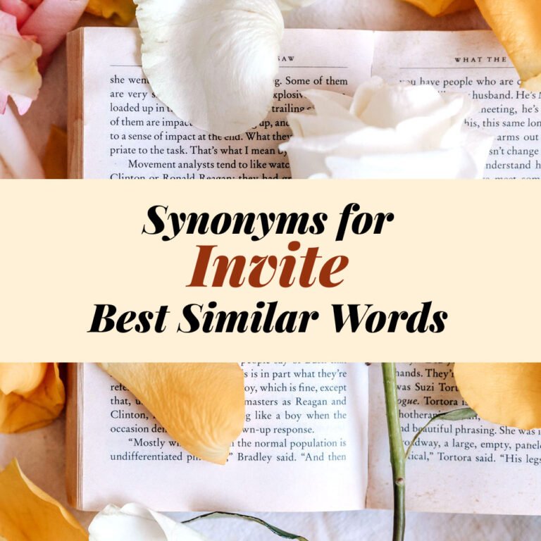 Invite Synonyms