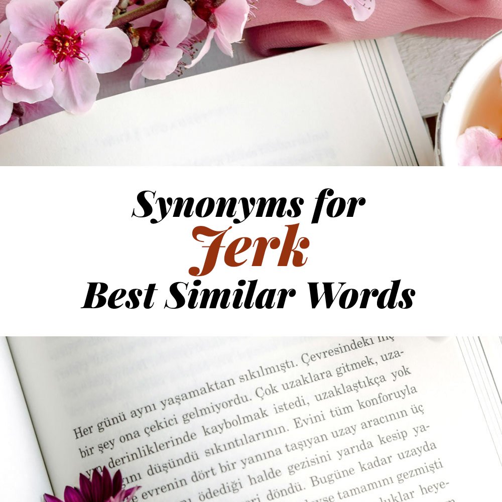 Jerk Synonyms