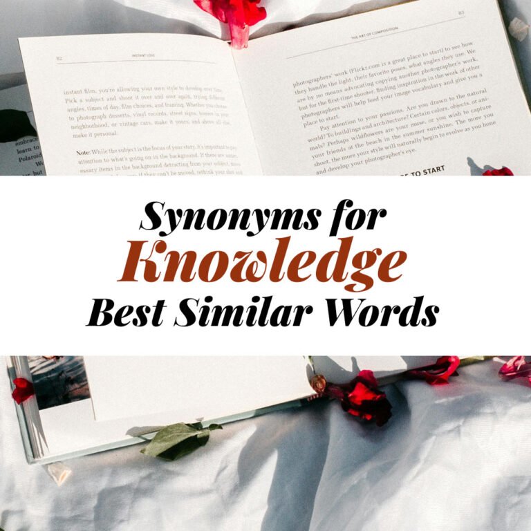 Knowledge Synonyms
