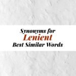 Lenient Synonyms