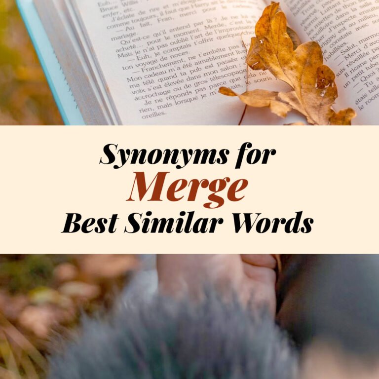 Merge Synonyms