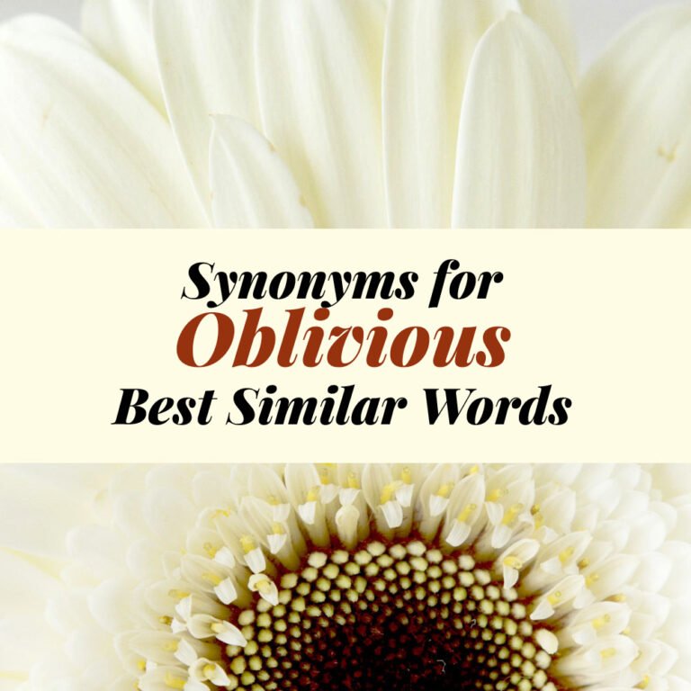 Oblivious Synonyms