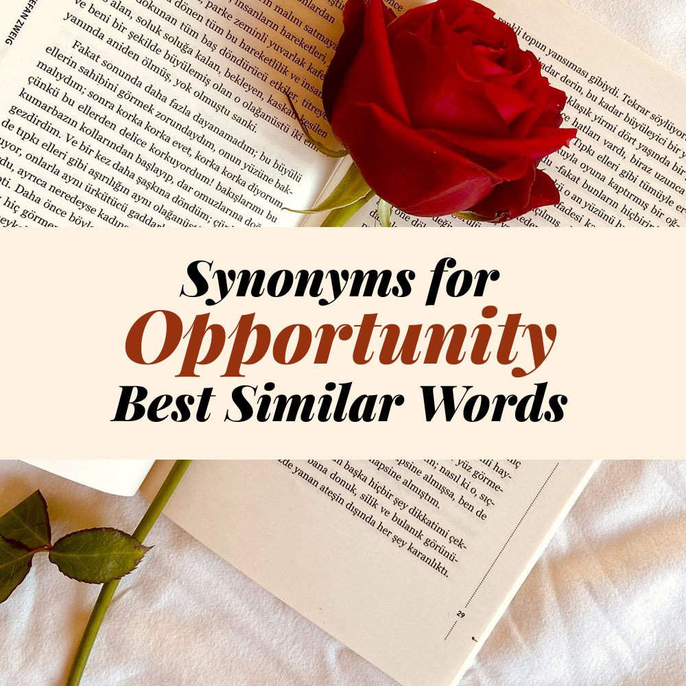 Opportunity Synonyms
