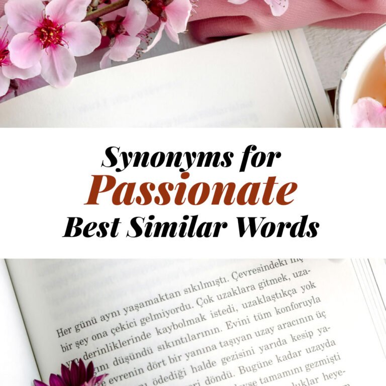 Passionate Synonyms