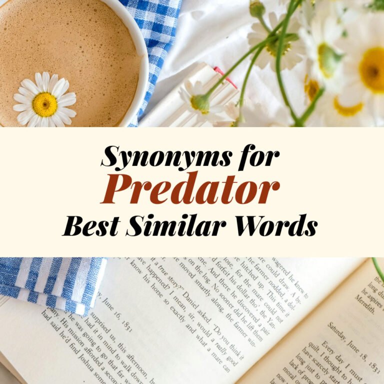 Predator Synonyms