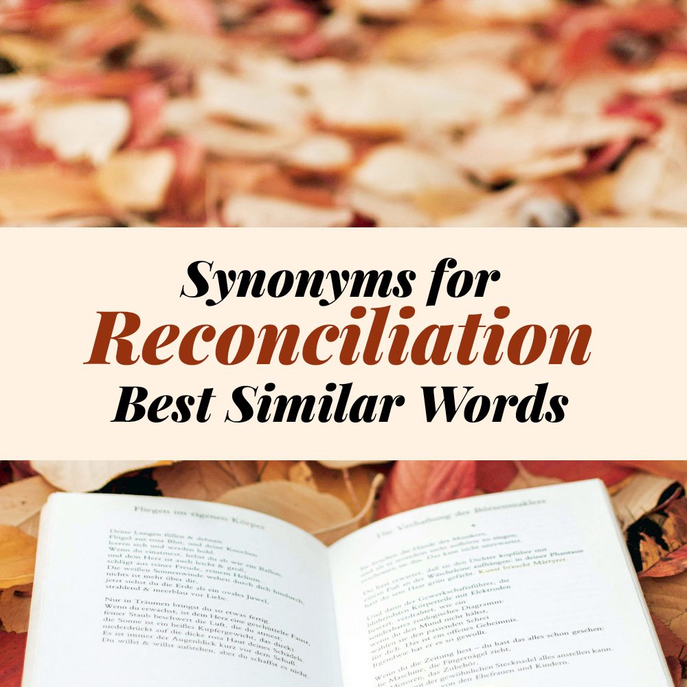 Reconciliation Synonyms