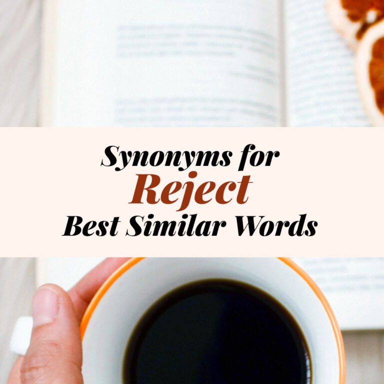 Reject Synonyms