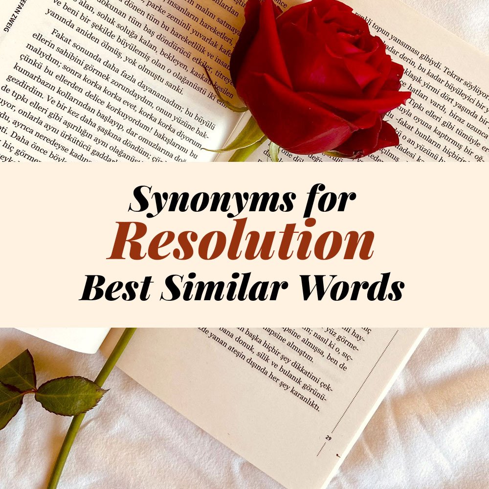 Resolution Synonyms