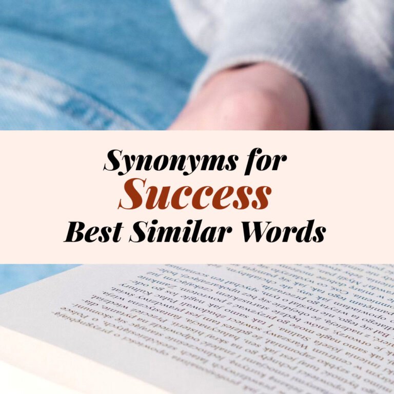 Success Synonyms