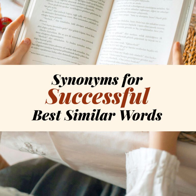 Successful Synonyms