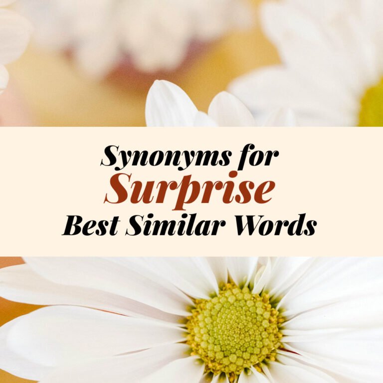 Surprise Synonyms