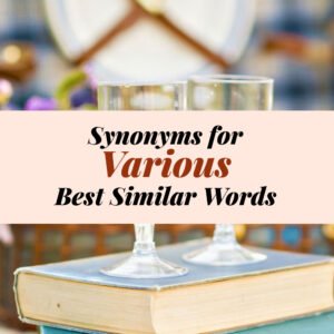 Various Synonyms