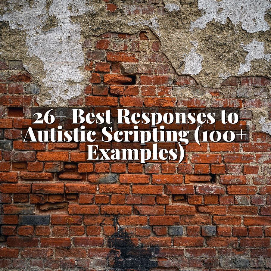 26+ Best Responses to Autistic Scripting (100+ Examples)