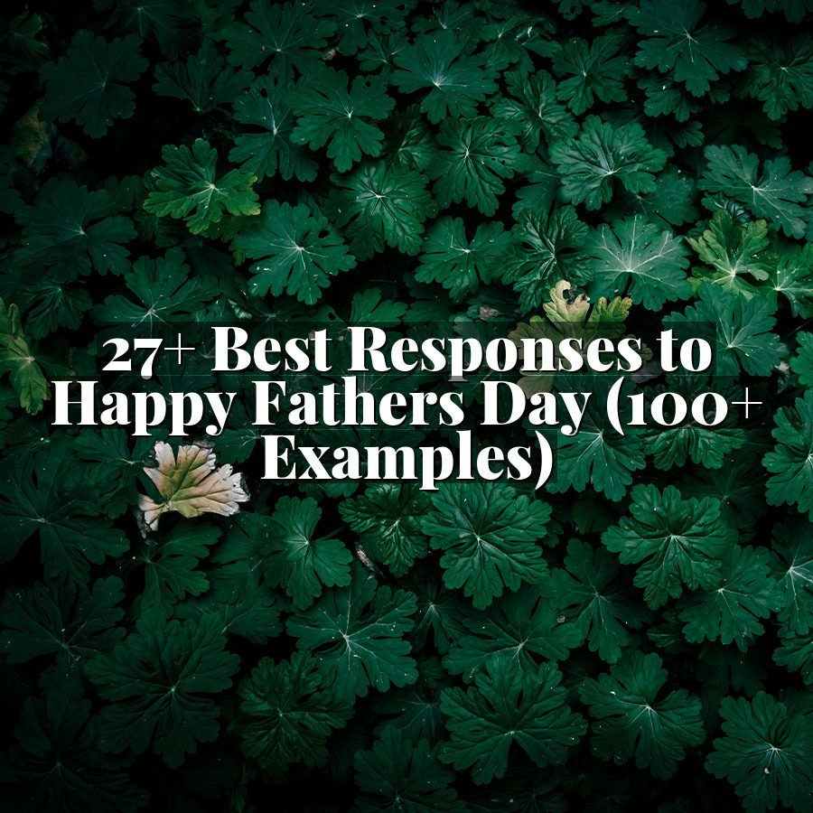 27+ Best Responses to Happy Fathers Day (100+ Examples)